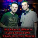 JO & Katana & LMNhot vs. A One & Viduta & DNK - В клубе