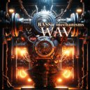 .WAV. - A mutant crocodile from a steel meel swimming down a river between banks of iron shells (live)